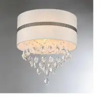 Everly Quinn 4 - Light 17" Chandelier Style Tiered Flush Mount