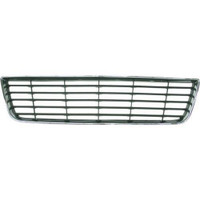Grille Lower Chevrolet Impala 2006-2011 Chrome Frame With Black Horizontal Bars Exclude Ss Model , GM1036106