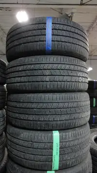 255 50 20 4 Continental CrossContact LX Used A/S Tires With 90% Tread Left