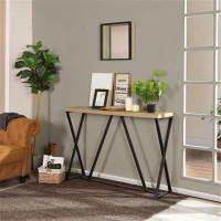 17 Stories Console Table, Entry Table, Hallway Table With Metal Frame