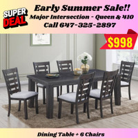 Lowest Prices in GTA! Wooden Dining Table Sets!