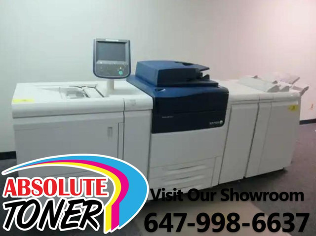 XEROX Versant 80 Press 250K pages Color Production Printer Copier SALES/SERVICE 350gsm 16pt 13x19 Booklet, LCT, Fiery A1 in Other Business & Industrial in Ontario - Image 2