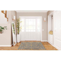 Canora Grey BOHO COTTAGE KILIM Indoor Floor Mat By Wildon Home® Rectangle in , Grey