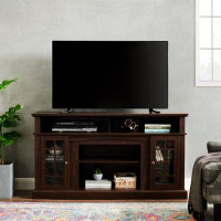 Red Barrel Studio Classic TV Media Stand For TV Up To 60" With Open And Closed Storage Space
