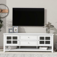 Red Barrel Studio TV Stand For Tvs , Entertainment Centre With Multifunctional Storage Space, TV Cabinet With Modern Des