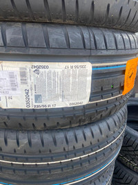 FOUR NEW 235 / 55 R17 CONTINENTAL CONTISPORT 2 TIRES -- SALE