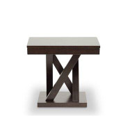 Latitude Run® Angelyka Pedestal Coffee Table