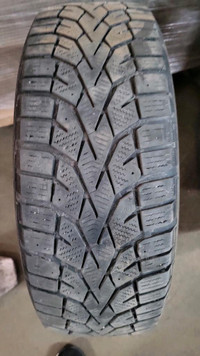 4 pneus dhiver P195/65R15 95T Gislaved Nord Frost 100 47.5% dusure, mesure 6-6-6-7/32