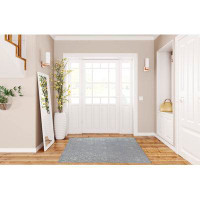 Charlton Home SHANA DENIM Indoor Floor Mat By Charlton Home®