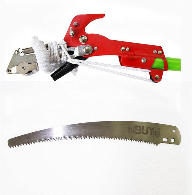 19 Feet Tree Saw Extendable Tree Pole Pruner Manual Tree Scissor Tree Trimmer 211072 in Other Business & Industrial in Toronto (GTA) - Image 4