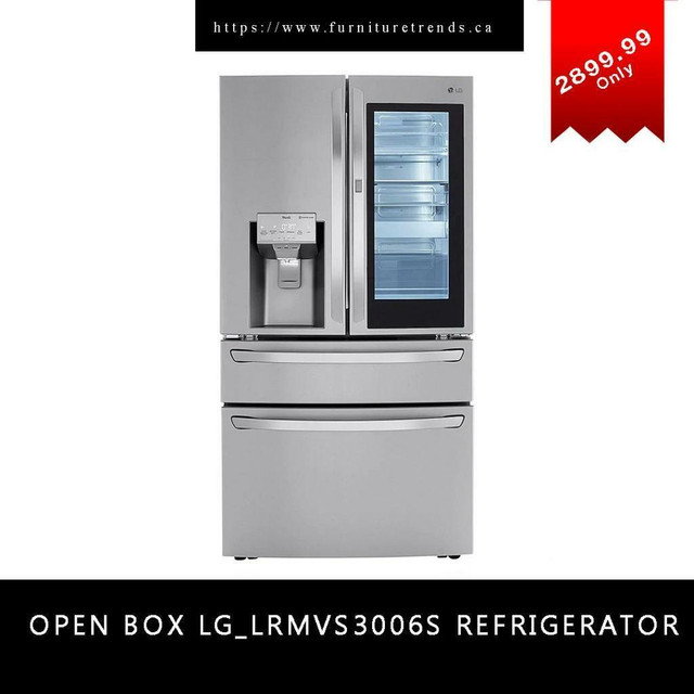Huge Saving On LG Samsung Stainless Steel French Door Fridges Start From $1199.99 in Refrigerators in Kingston - Image 2