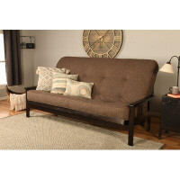 The Twillery Co. Stratford Queen 86" Wide Futon Frame and Mattress