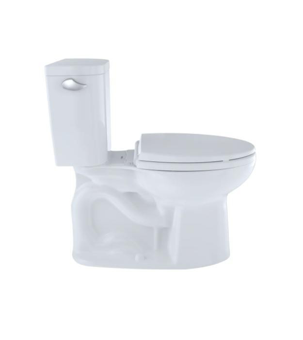 TOTO Entrada Two-Piece Elongated Toilet With Seat CST244EF#01 in Plumbing, Sinks, Toilets & Showers in Toronto (GTA) - Image 3