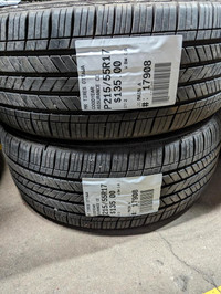 P215/55R17  215/55/17  GOODYEAR ASSURANCE  CE  ( all season summer tires ) TAG # 17908