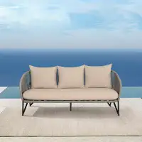 AllModern Deena 70.5" Wide Outdoor Patio Sofa with Cushions