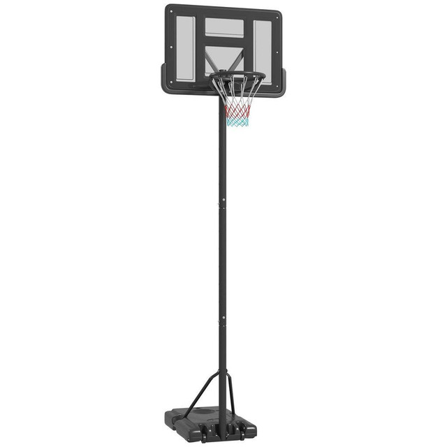 PORTABLE BASKETBALL HOOP, DUAL-USE FOR SWIMMING POOL OR BACKYARD in Exercise Equipment