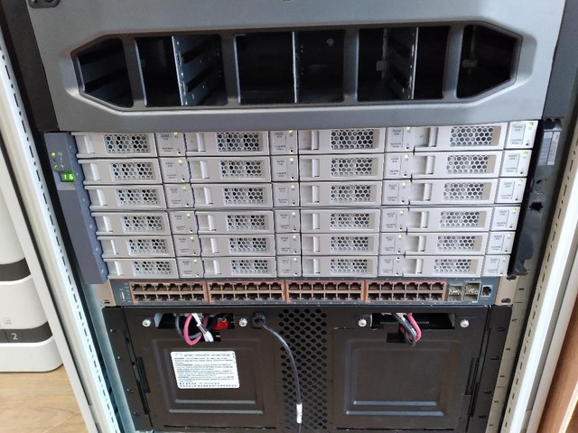 144TB NetApp DS4246 24x 6TB IOM6 SAS Hard Drive Array Dual P.S. in Servers in Ontario