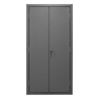 Durham Manufacturing 72" H x 36" W x 24" D Heavy Duty Flush Door Style Storage Cabinet