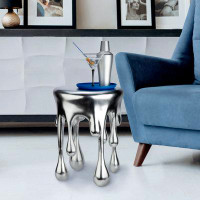 Design Toscano Splash Droplet Sculptural End Table