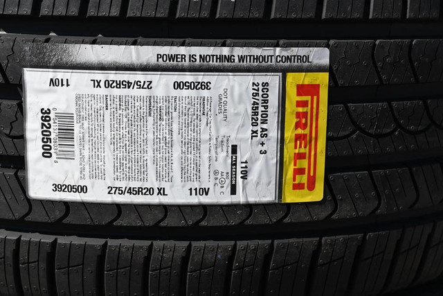 275/45R20 All season Tire Pirelli SCORPION A/S+ III Tire bmw X5 Porsche Cayenne tire volvo XC90 VW Toureg tire 2890 in Tires & Rims in Toronto (GTA) - Image 2
