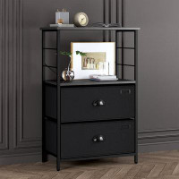 17 Stories Jakolby 2 Drawer Chest