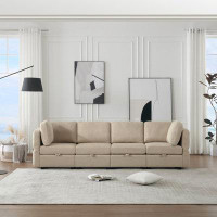 Latitude Run® Sharini 104'' Modular Sofa