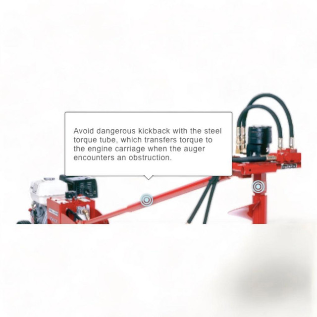 HOC HYDPS11H LITTLE BEAVER HYDRAULIC AUGER + SUBSIDIZED SHIPPING + 1 YEAR WARRANTY in Power Tools - Image 4