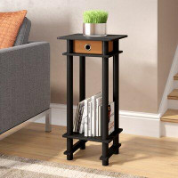 Wade Logan Asid Sled End Table with Storage