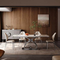 SUPROT Rock plate dining table and chair combination