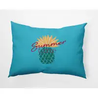 Bay Isle Home™ Summer Time Pineapple Polyester Decorative Pillow Rectangular
