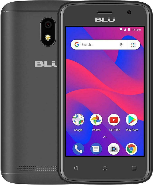 UNLOCKED BLU BOLD ADVANCE A4 DUAM SIM CARD 16GB CELL PHONE FIDO ROGERS KOODO AT&T+ CHATR LUCKY MOBILE FIZZ BELL VIRGIN in Cell Phones in City of Montréal