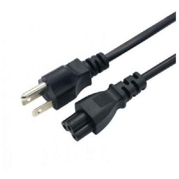 6 ft. - 3 Prong AC Power Cord Cable for Laptop/Notebook (C-5/5-15P) - Black in Cables & Connectors