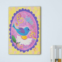 Marmont Hill Blue Hummingbird by Jill Lambert - Wrapped Canvas Print
