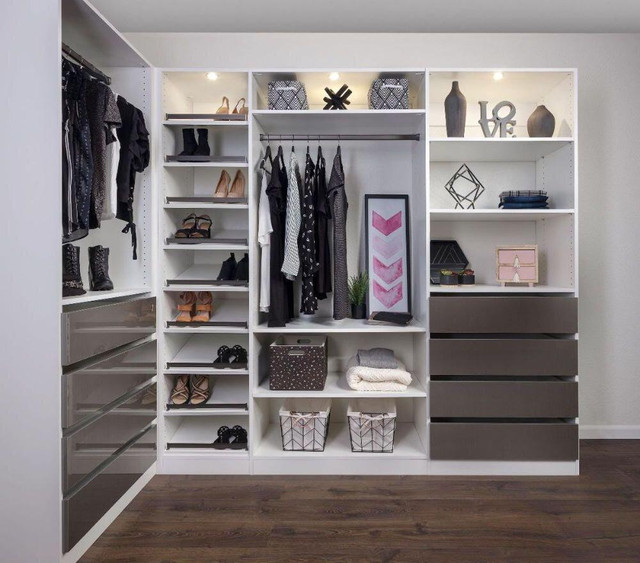 CANADIAN MADE CUSTOM CLOSETS AND CABINETRY. CLOSET ORGANIZERS AND STORAGE! FREE QUOTE in Storage & Organization in Oakville / Halton Region - Image 2