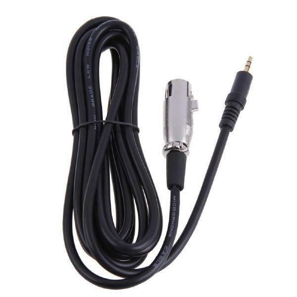 9 ft. XLR 3 Pin Female to 3.5 mm Jack - TRS for DV camera, microphone, players, etc - Black in General Electronics - Image 3