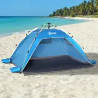 Beach Tent 86.6" L x 68.1" W x 47.2" H Sky Blue