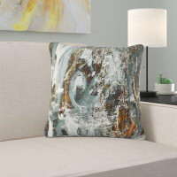 Made in Canada - The Twillery Co. Corwin Abstract Design Pillow