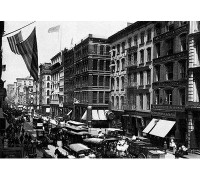 Buyenlarge Broadway, Looking North from Franklin Street, New York City - Photograph Print