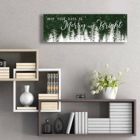 Millwood Pines Millwood Pines 'Merry And Bright' By Lori Deiter Acrylic Glass Wall Art