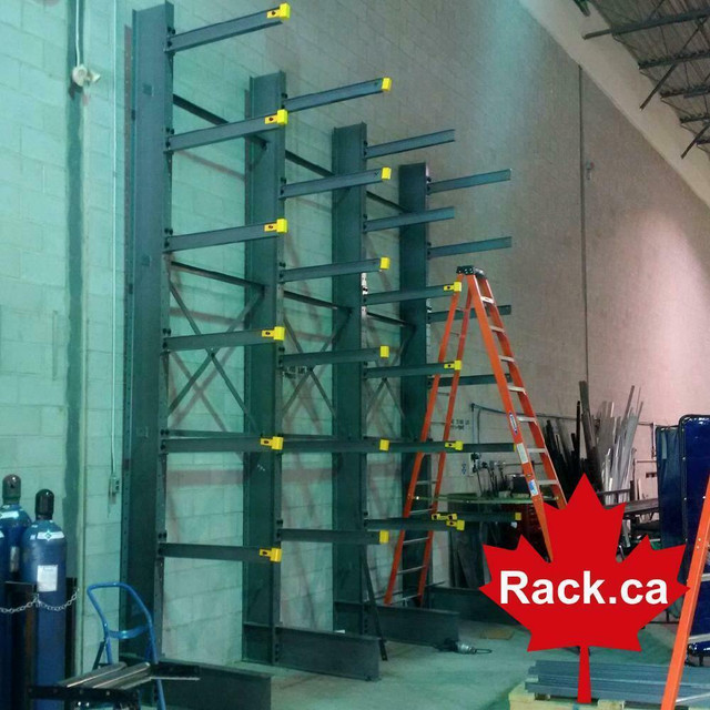 Canadas Largest Stock Of Cantilever Racking  - We Ship All Over Canada - Our Service Can Not Be Duplicated in Other Business & Industrial in Ontario - Image 3