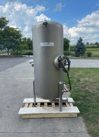 Stainless-Steel Tank with 3 Inch Outlet