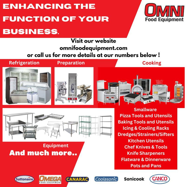 Restaurant/Food Equipment Distributors Wanted In Your Area---Low Investment/High Profits in Industrial Kitchen Supplies