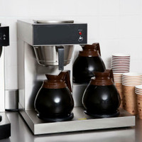 Pourover Commercial Coffee Maker with 3 Warmers - 120V - brand new - FREE SHIIPPING
