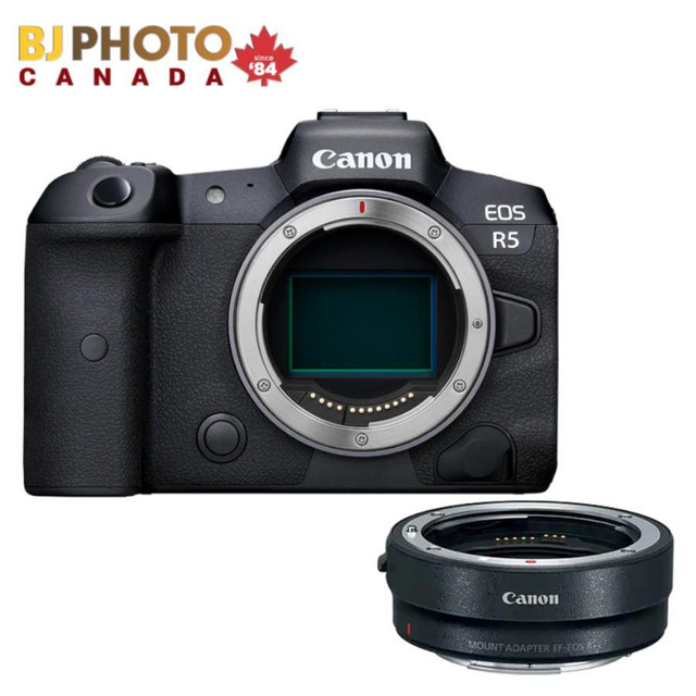 Canon Cameras -R5/R6/R6 II/R7/R10 /R3 AND MORE!  - BJ PHOTO (new) in Cameras & Camcorders in Laval / North Shore