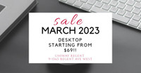 UNIWAY Regent MARCH HOT DEAL! Office Home use desktop starting from $69 NOW!