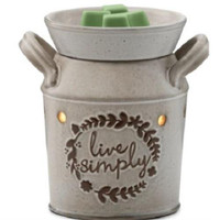 SCENTSY WARMER - LIVE SIMPLY