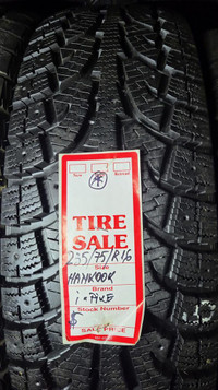 P 235/75/ R16 Hankook I*Pike Winter M/S*  Used WINTER Tires 95% TREAD LEFT  $95 for THE TIRE / 1 TIRE ONLY !!