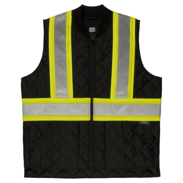 Insulated Hi-Viz Quilted Safety Vest in Men's - Image 2