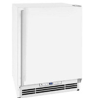 U-Line 21 Inch Undercounter Refrigerator/Icemaker Combo - White Solid