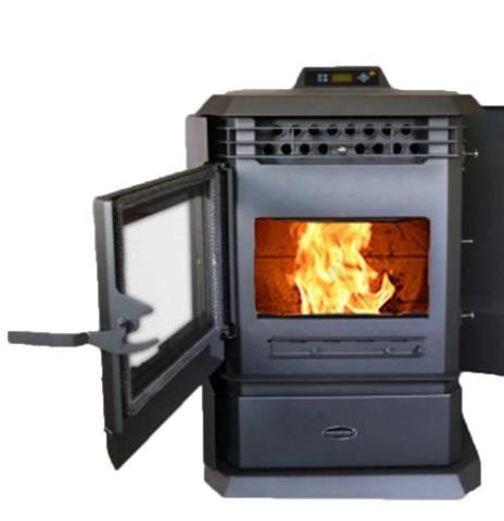 ComfortBilt HP61 Pellet Stove - 2 Finishes - 51 pound hopper capacity, 50,000 BTU, EPA and CSA Certified in Fireplace & Firewood - Image 4